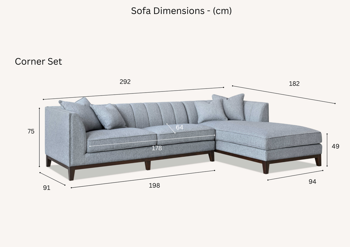 Cooper Dolphin Bouclé Sofa Collection – 3 Seater & Corner Sofas