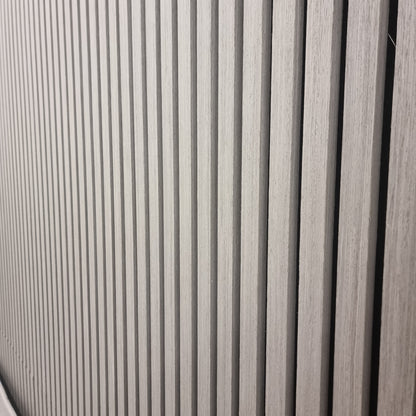 Acoustic Wood Slatted Wall Panels White Oak