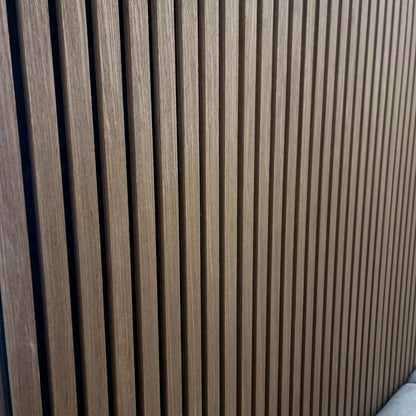 Acoustic Wood Slatted Wall Panels White Oak