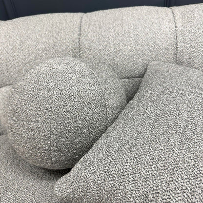 The Bubble Boucle 3 Seater Sofa Grey