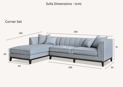 Cooper Dolphin Bouclé Sofa Collection – 3 Seater & Corner Sofas