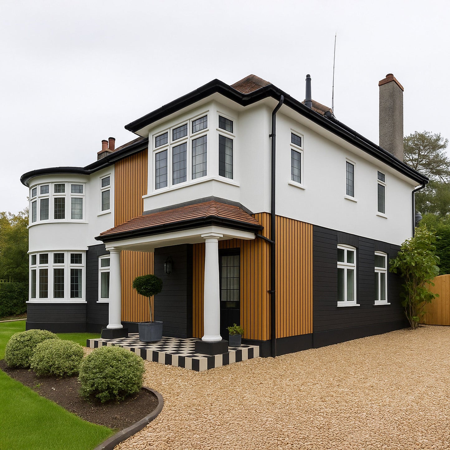 Exterior Composite Wall Panels 290cm (2 panels per box) Light Oak