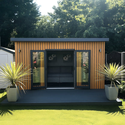 Exterior Composite Wall Panels 290cm (2 panels per box) Light Oak