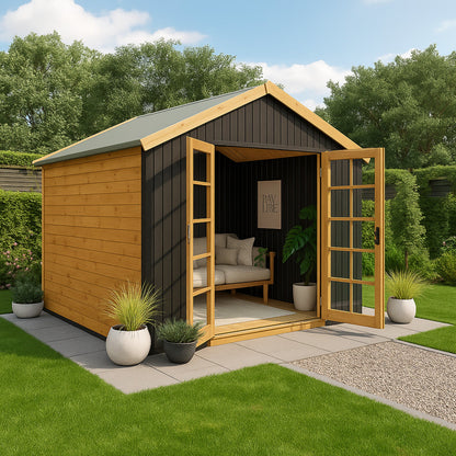 Exterior Composite Wall Panels 290cm (2 panels per box) Light Oak