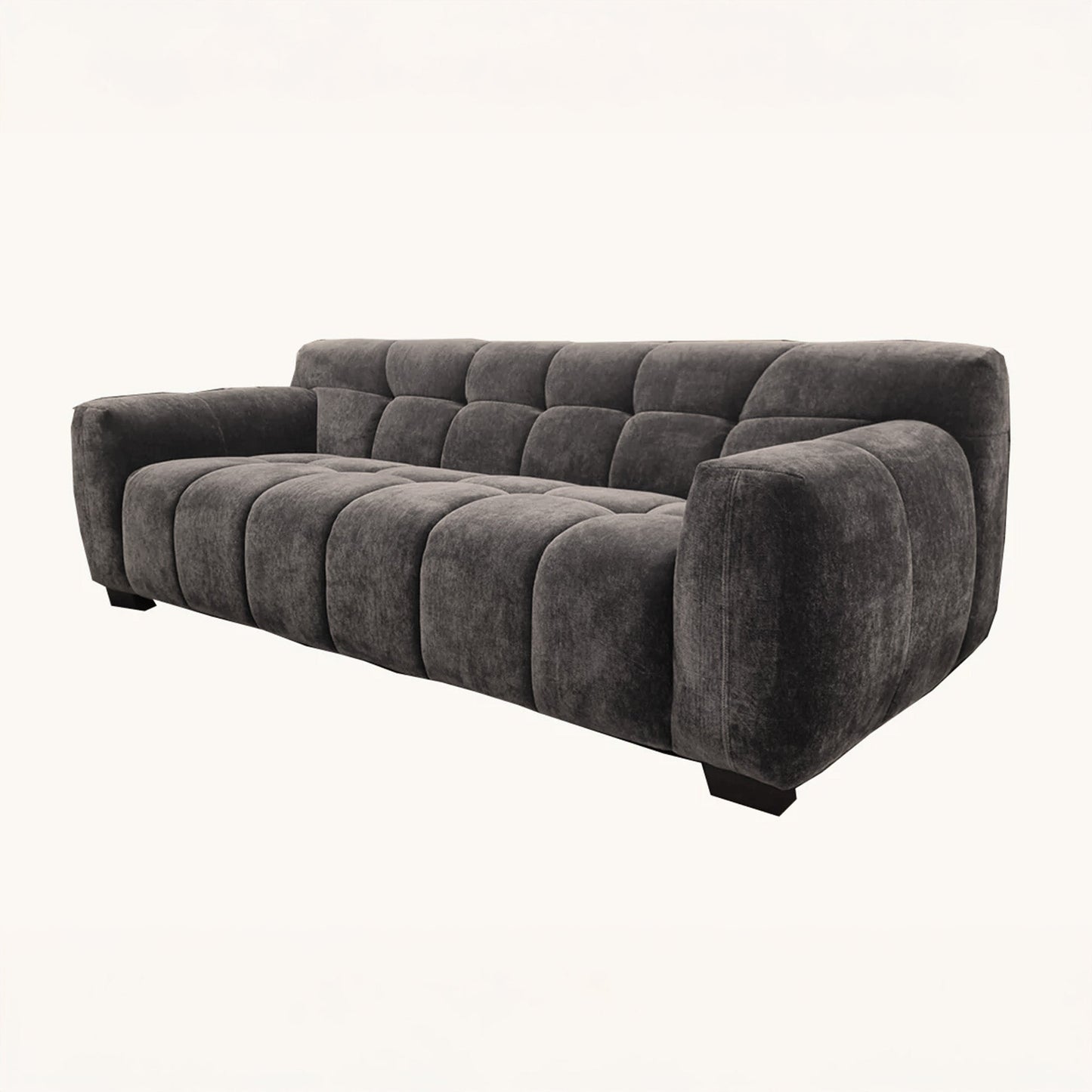 Aluxo Harlem Sofa Range in Chocolate Velvet Chair
