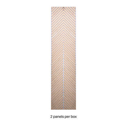 Crafted Luxe Premium Geometric Acoustic Wall Panels – Oak on Grey Felt