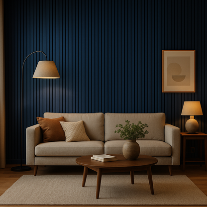 Crafted Luxe Premium Acoustic Slat Wall Panels (2 Pack)
