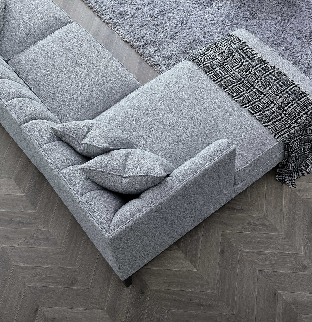 Cooper Dolphin Bouclé Sofa Collection – 3 Seater & Corner Sofas