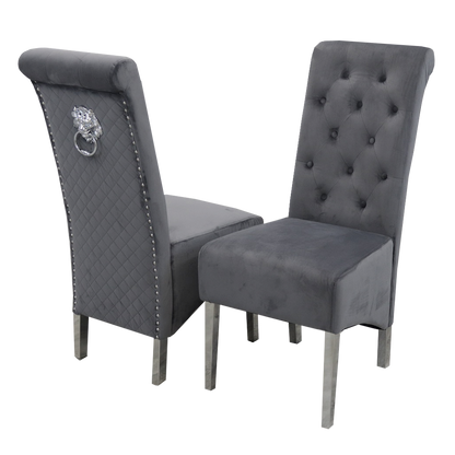 Emma Dining Chair Cream Velvet