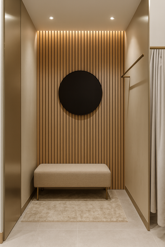 Crafted Luxe Premium Acoustic Slat Wall Panels (2 Pack)