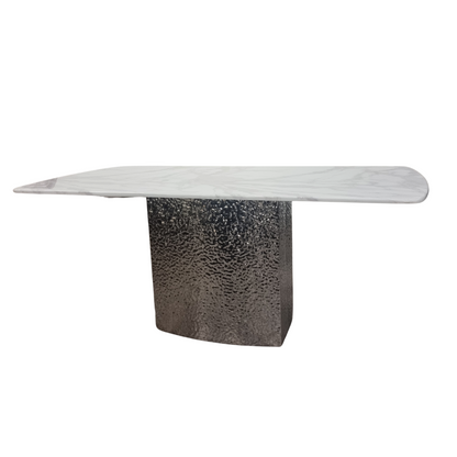 Roma Dining Table 1.8 m White Marble