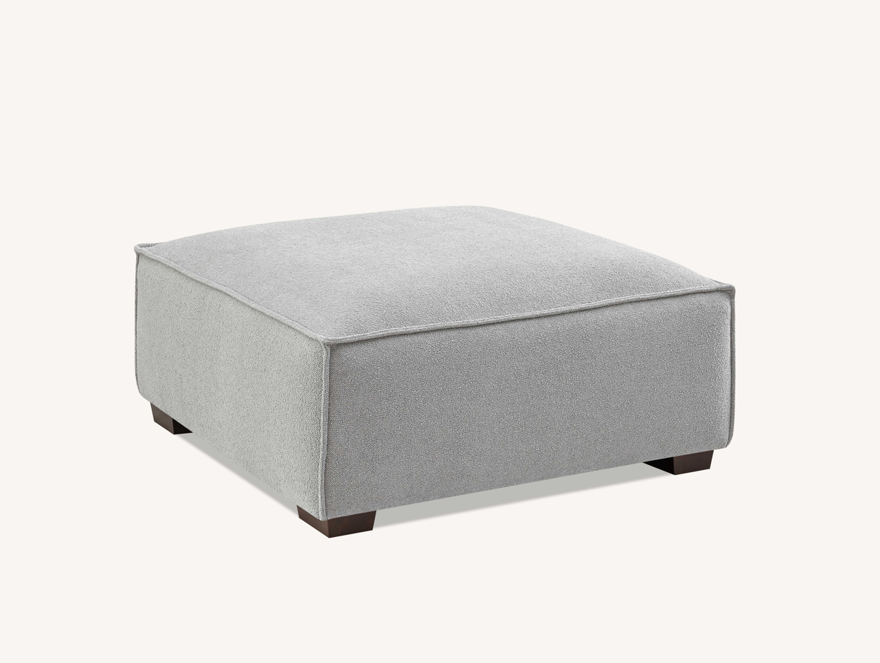 Aluxo Dakota Sofa Range in Pebble Boucle Corner Chaise