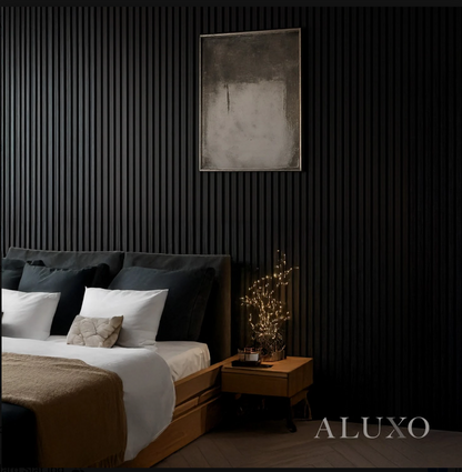 Crafted Luxe Premium Acoustic Slat Wall Panels (2 Pack)