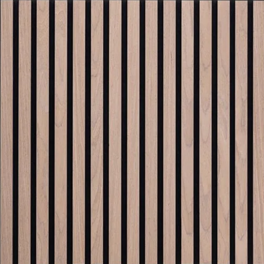 Square Wood Acoustic Wall Panels Walnut