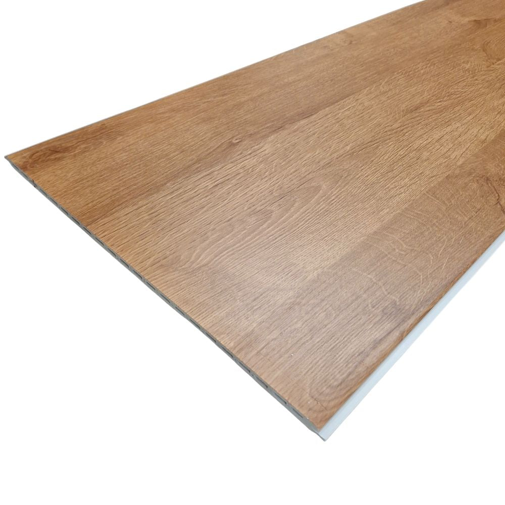 WPC Wood Effect Flat Style Wall Panels Light Oak