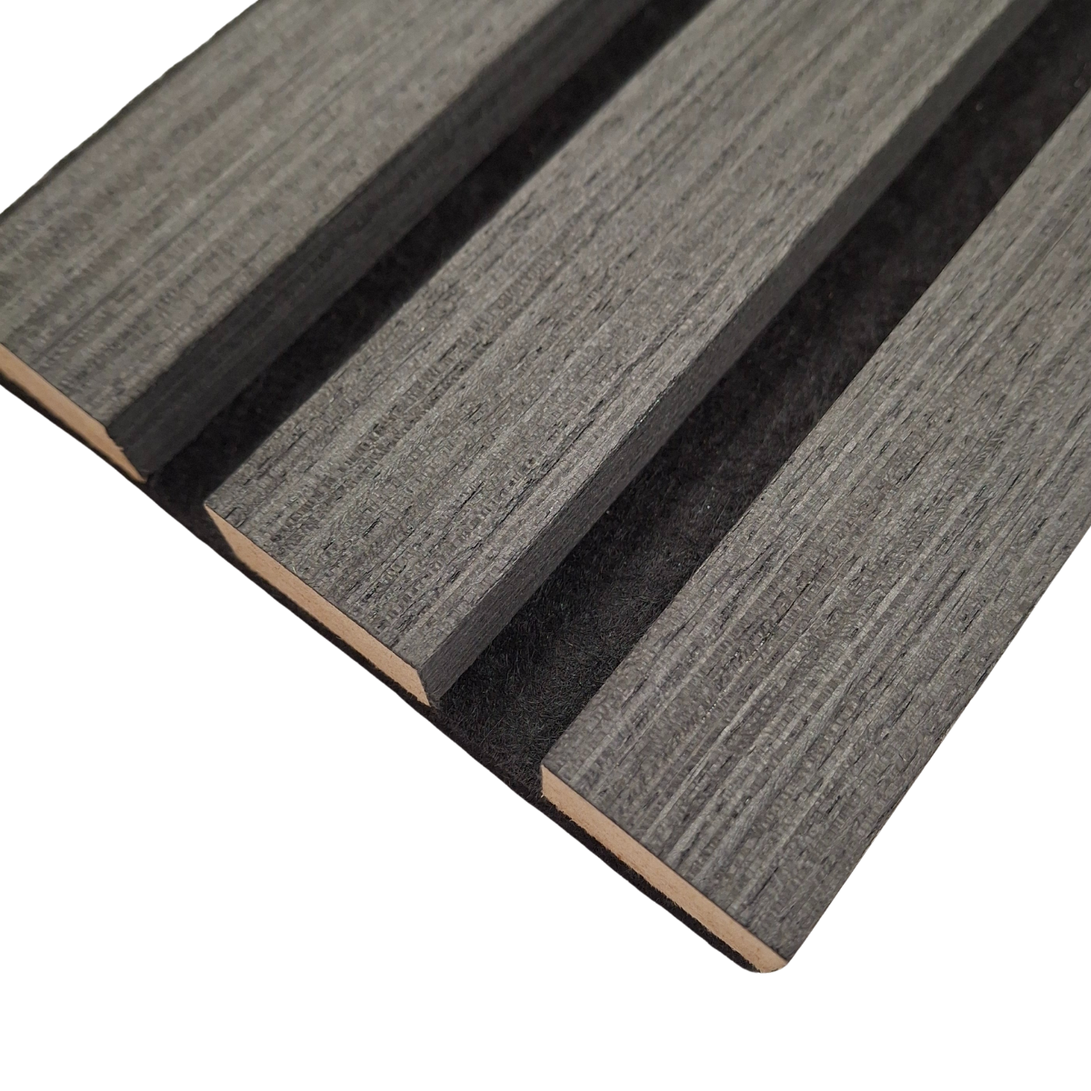 Crafted Luxe Premium Acoustic Slat Wall Panels (2 Pack)