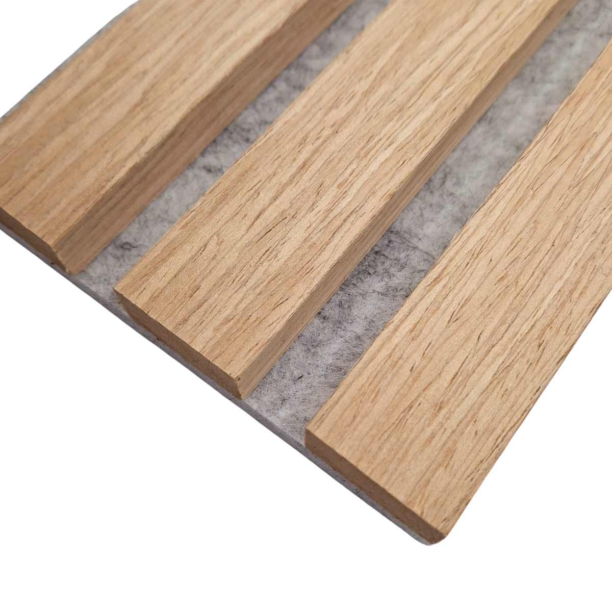 Crafted Luxe Premium Acoustic Slat Wall Panels (2 Pack)
