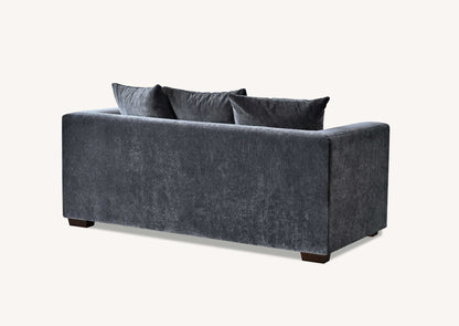 ALUXO® Gramercy Sofa Collection in Steel Grey Velvet