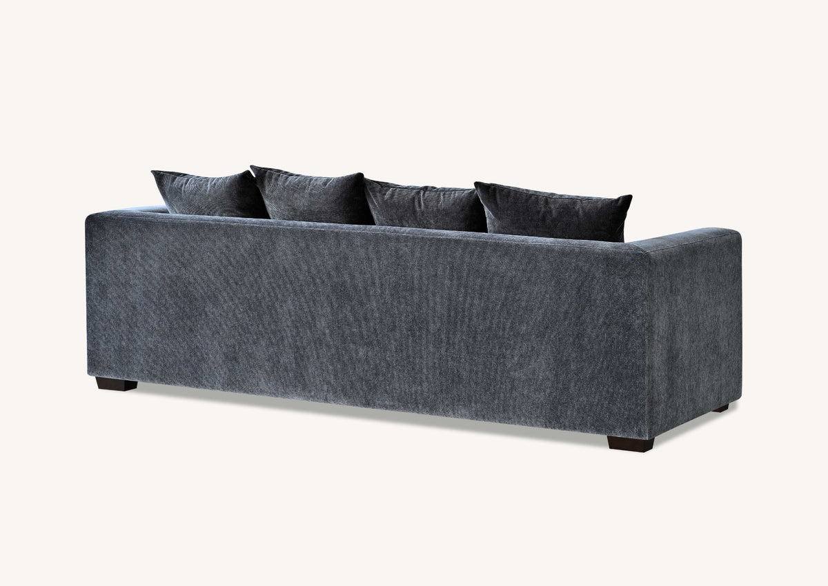 ALUXO® Gramercy Sofa Collection in Steel Grey Velvet