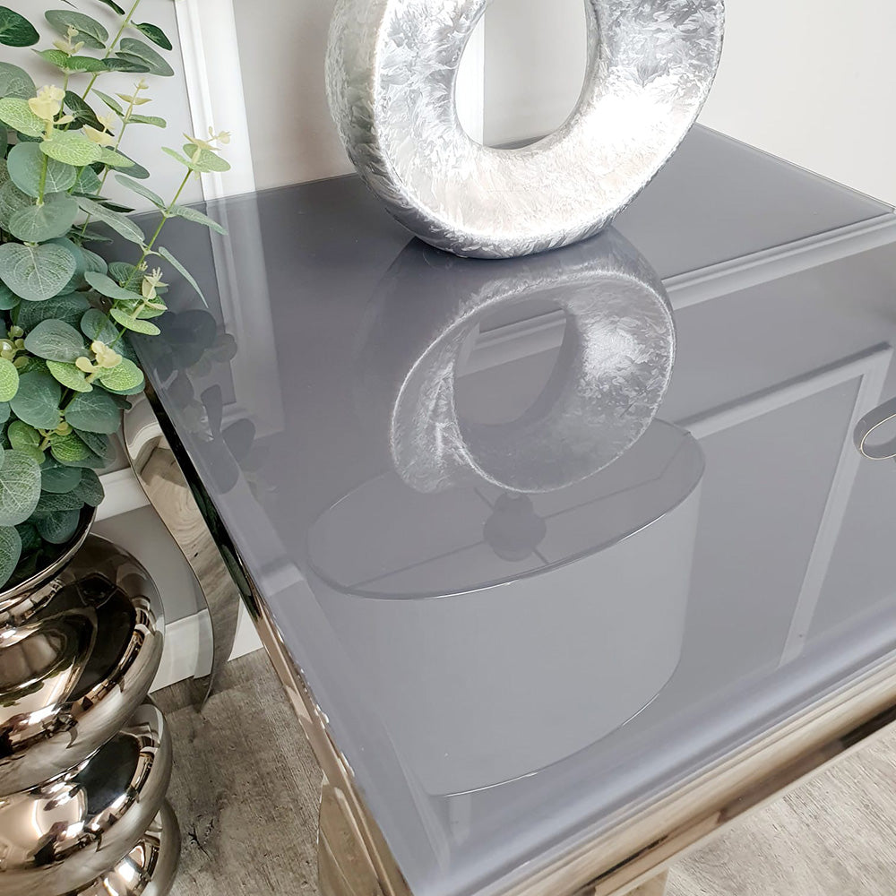 Louis Lamp Table 60cm x 60 cm Pandora Marble