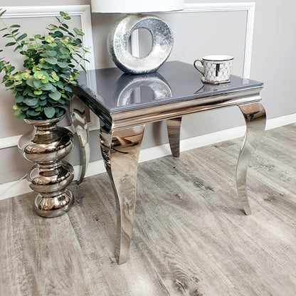 Louis Lamp Table 60cm x 60 cm Pandora Marble