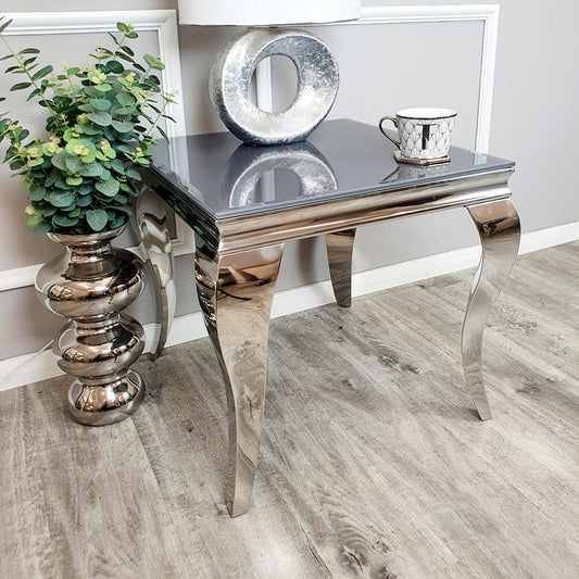 Louis Lamp Table 60cm x 60 cm Pandora Marble