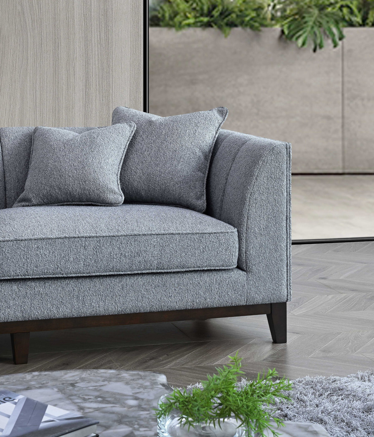 Cooper Dolphin Bouclé Sofa Collection – 3 Seater & Corner Sofas